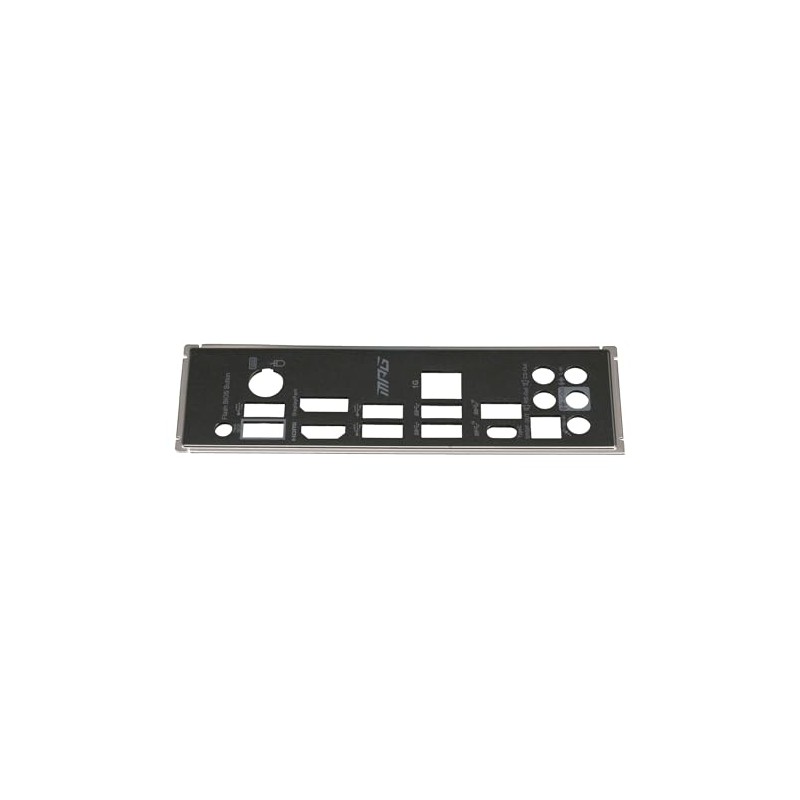 MSI E21-7C56011-A91 Original I/O Faceplate Black for MPG B550 Gaming