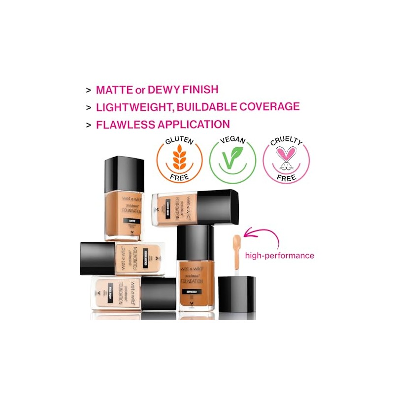 WET N WILD Photo Focus Dewy Foundation - Buff Bisque
