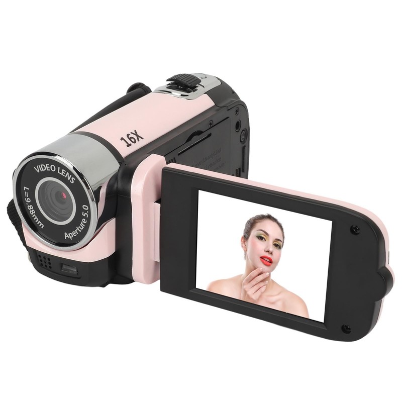 Cocoarm 16MP Digitalkamera, Videokamera-Recorder mit Elektronischem Verschluss für Reise- und
