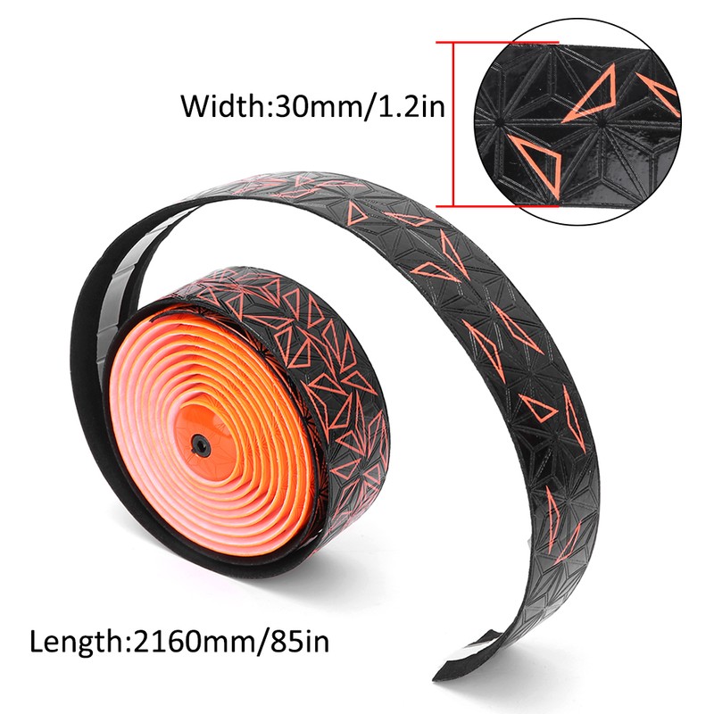 PU Road Bike Bicycle Handlebar Tape High Elastic Breathable Shock