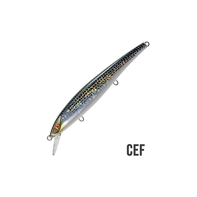 Seaspin Artificial Eja 130 per la Pesca in Mare, CEF,