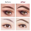 AWCCXMYM 3PCS Gray Brown Eyebrow Pencil Eyebrow Pen - Waterproof