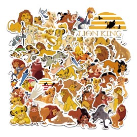 El Rey León Película 50 Calcomanias Stickers Pvc Contra Agua