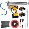 ‎TaskStar Electric Grease Gun,12,000 PSI Battery Operated Grease Gun 2xBattery&Char