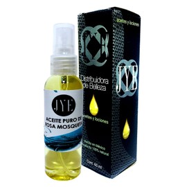 JYE Aceite Rosa Mosqueta Puro y natural Orgánico libre de químicos, altamente hidratante para todo tipo de piel, antiedad 60 ML