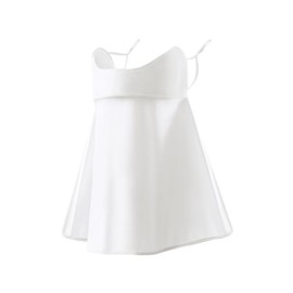 ASEANAO Breathable Sunscreen mask UV Protection Women's Summer Thin ice Silk Three-Dimensional dustproof Shield (White)
