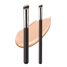 Concealer Brush, Makeup Brush, Foundation Brush, Cheek Brush, Round Shape, Concealer, Makeup Brush, Pores, Stains, Hide Bears, Bristles are Soft, Easy to Carry, Suitable for Everyday Use, Beginners