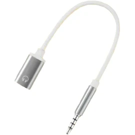 Enyolidimk 3.5mm USB to Aux Adapter 3.5mm Analog Cable Type-C Converter Earphone Adapter Compatible with MP3 Players Aux,CD Players, Laptops, Tablets, Smartphone,Headphone (Silver)