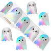 500Pcs Halloween Ghost Stickers Roll for Kids Crafts Gift Bag