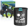 Seaperk Clamp On Kayak Cup Holder, Adjustable & Tool -