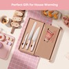 CIARRA Professional Kitchen Knife Set, 3 PCS Stainless Steel Chef