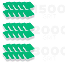 TGR Mini Hand Sanding Blocks for Denibbing PDR - 35 pcs (1500, 2000, 2500, 3000 grit)