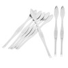 ULTECHNOVO 8pcs Stainless Steel Crab Eating Tools Set Ergonomic Crab