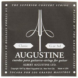AUGBLK-3G Nylon Classical Guitar Strings, Light