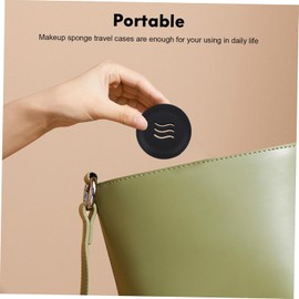Mipcase Estuche De Viaje Para Esponjas De Maquillaje 4 Esponjas De Silicona Para Mujeres Y Niñas