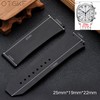 OTGKF 25mm 19mm 22mm Silicone Watch Strap for Hublot Big