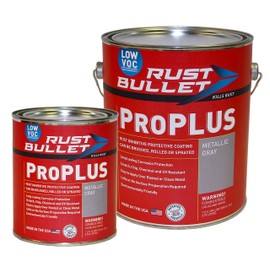 RUST BULLET - ProPLUS - Rust Preventive Coating, UV Resistant - No Topcoat Needed - Quart