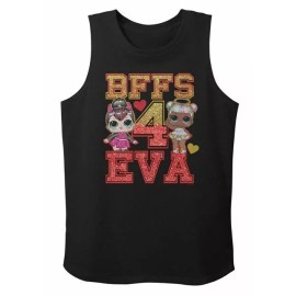 LOL Surprise Black 'BFFs 4 Eva' Tank Top  - Size - L