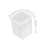 FELTECHELECTR 2pcs Desktop Organizer Box Multi Functional Storage Bins for