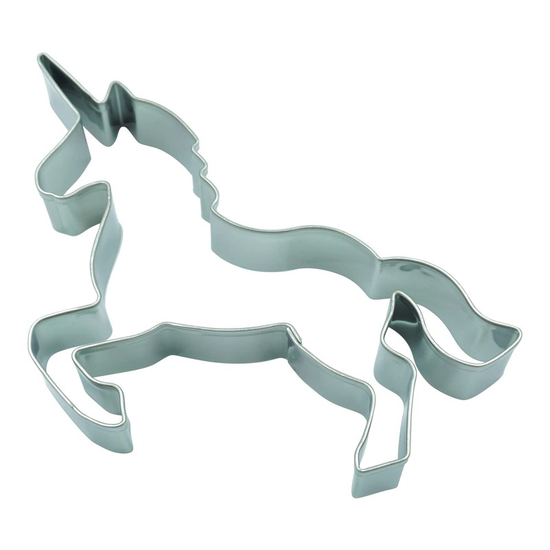 BekkiB - Cookie Cutter "Unicorn" - Approx. 9.1 cm, Stainless