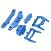 RC 1/18 Bumper Replacement Aluminum Alloy RC Front Rear Bumpers