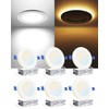 Ensenior 6 Pack 4 Inch LED Recessed Ceiling Light with