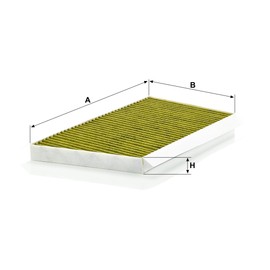 Original MANN-FILTER Interior Filter FP 3461 – FreciousPlus biofunctional pollen filter – For passenger cars