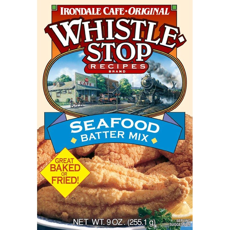 Original WhistleStop Cafe Recipes | Seafood Batter (1 Box)