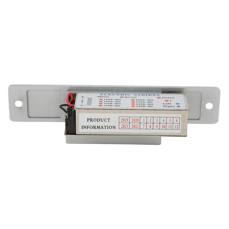 Electric Strike Lock Withstand 250Kg Thrust Zinc Alloy Body for
