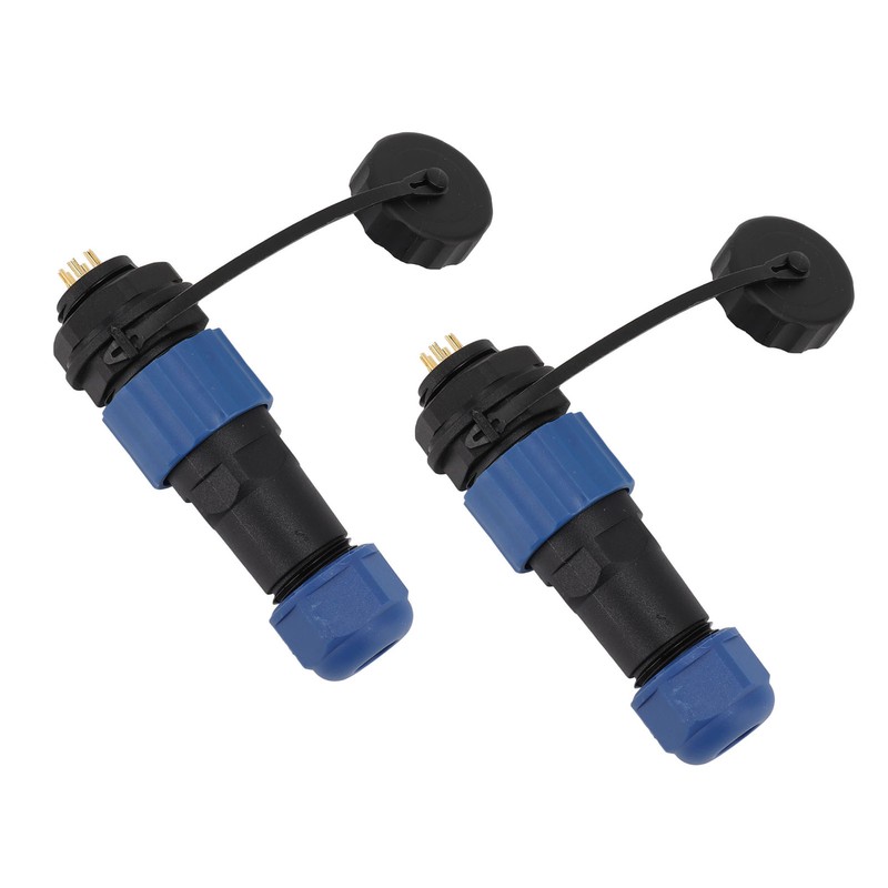 2Pcs SD16 IP68 Waterproof Aviation Connector SD16 Female Plug Male