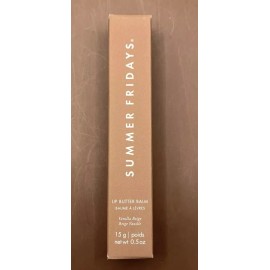 Summer Fridays Lip Butter Balm Vanilla Beige 0.5 oz/15g New in Box
