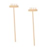 SAFIGLE 2pcs Mini Rake for Zen Garden Decoration Meditation Accessories