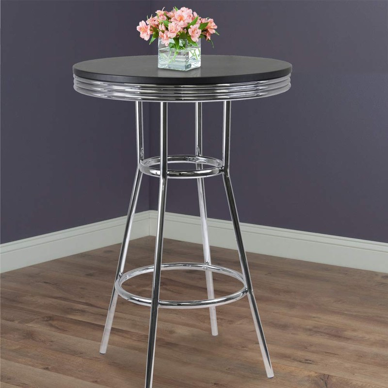 Winsome Wood Summit Dining, Black