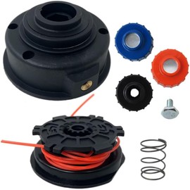 Suifaqi 309562008 Trimmer Head w/Bump Knob for Ryobi String Trimmer Models RY30040A / RY30040B / RY30041A SS30 / RY30043 SS30 / RY30060 / RY30060A / RY30060B