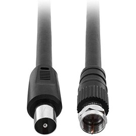 PRO2 1.5m TV Antenna Cable PAL Male to F-Type Flylead Aerial Cord Coax Lead