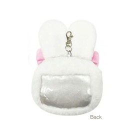 ESSK Japan Ester Bunny 17620 Plush Pass Case, Cream Bunny, Ebunny, Rabbit