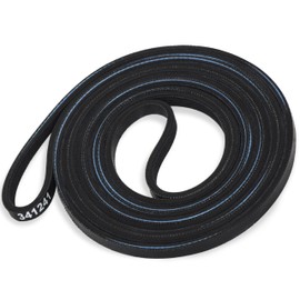 BlueStars 341241 Dryer Drum Belt - Compatible with Whirlpool Kenmore Roper Amana Dryers - Replaces 8066065 AP2946843 W10127457 PS346995 14210003 31531589 31001026 3394651 529597 WED4815EW1 NED4655EW1