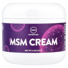 MRM MSM Cream with Vitamin A & D for Hands & Feet - 4 Oz | Topical MSM Moisturizer Balm for Skin Health and Joint Comfort, Scar Support & Comfort