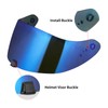 MXJ Gear R420 Helmet Visor Replacement for R420 Helmet Face