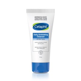 Cetaphil Daily Exfoliating Cleanser 178ml | Gentle Face Wash for Smooth, Clear & Healthy Looking Skin Care