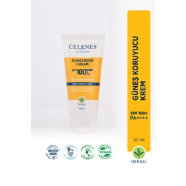 Celenes Herbal SPF 100 Suya Dayanıklı Güneş Kremi (50 ml)