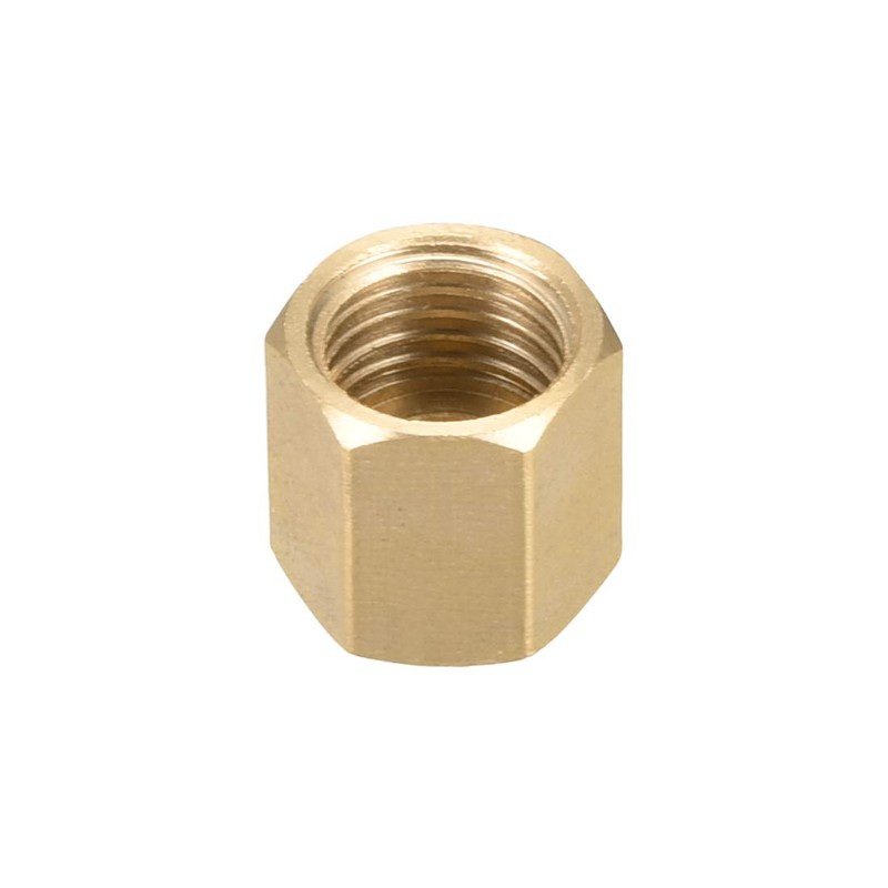 uxcell 1/8NPT Pipe Fitting Valve Cap, Brass Hex Female Thread