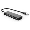 USB Hub,Multi function USB HUB 4-Port USB Hub Ultra Slim
