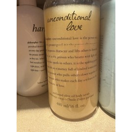 Philosophy Unconditional Love Perfumed Olive Oil Body Scrub - 16 oz + GIFT
