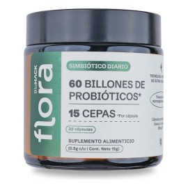 Probióticos 60 Billones Ufc 15 Cepas | 30 Cápsulas | Flora01