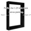 Wall-Art Supplies DIY Floater Frames for Canvas Paintings,1.25" Deep Picture