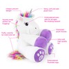 Plushible Poppy The Unicorn Stuffed Animal, 44" Plush Unicorn Toy