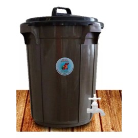 Like Shop Bote Para Agua  Con Llave 45 Litros