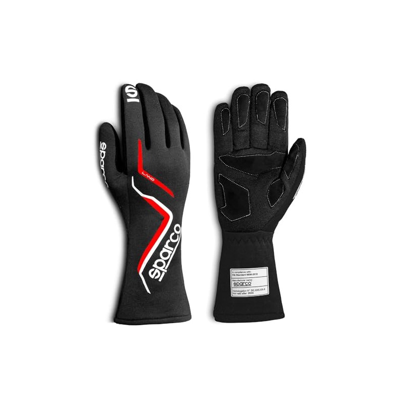 sparco Glove Land Small Black