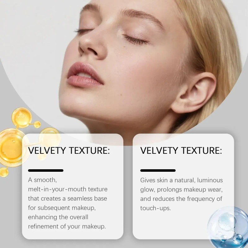 Crema Hidratante Hidratante Glow Velvet X2 50 Ml Para Todo